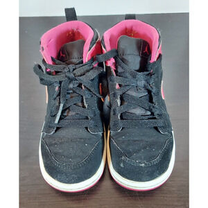 Nike Air Jordan 1 Retro High GT Black Vivid Pink White 9C Kids